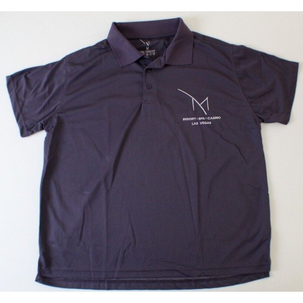 M Resort Casino‎ Nevada Men's Polo Size M - Slight Bunching SEE PHOTOS